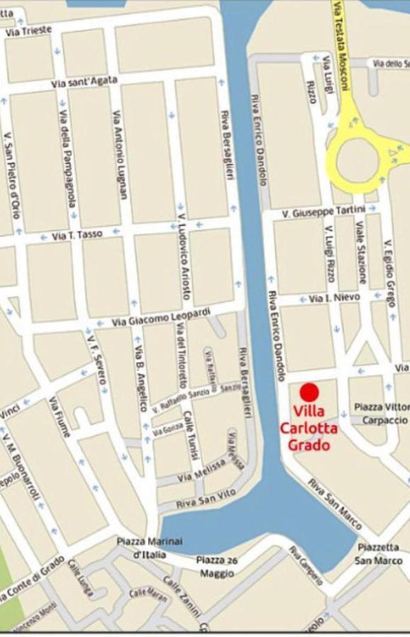 Villa Carlotta Grado Dış mekan fotoğraf